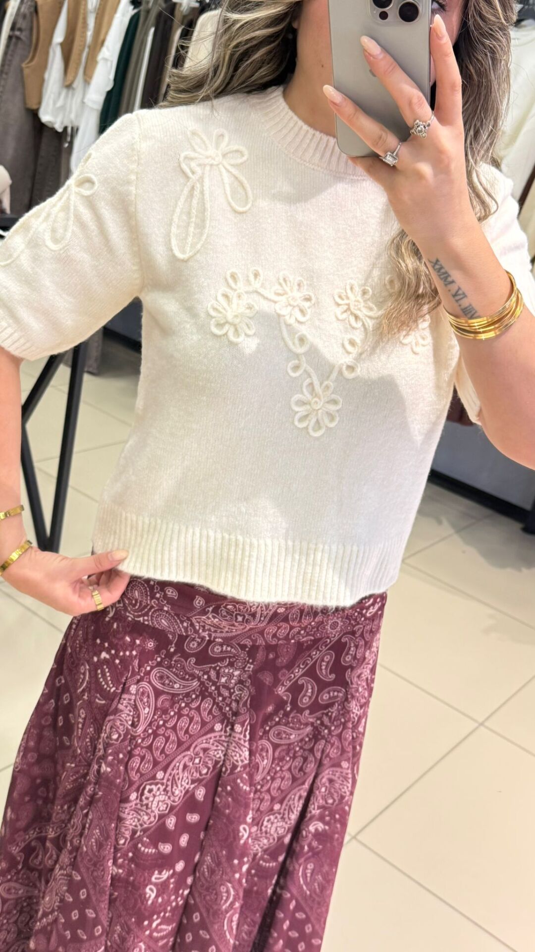 Premiım Trıko Kazak-BEYAZ