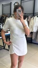 Dilvin Yumoş Kazak-BEYAZ