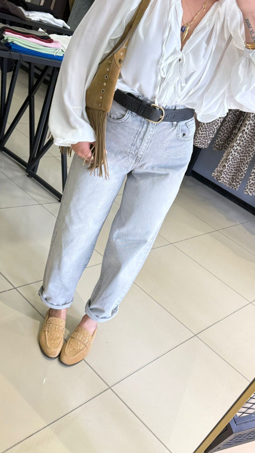 Açık Renk Mam Jean