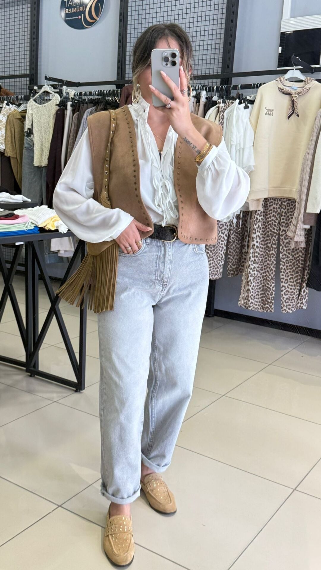 Açık Renk Mam Jean