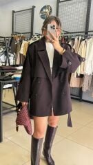 Mürdüm Renk Premıum Kalite Trenç