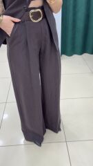 Kahve Yelekli Takım