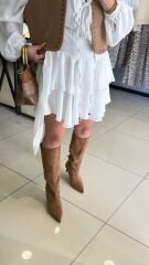 İçi Şort Astarlı Katlı Etek