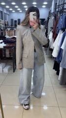 Tek Düğmeli Blazer Ceket