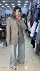 Tek Düğmeli Blazer Ceket