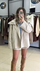 Belden Bagcıklı Trenç