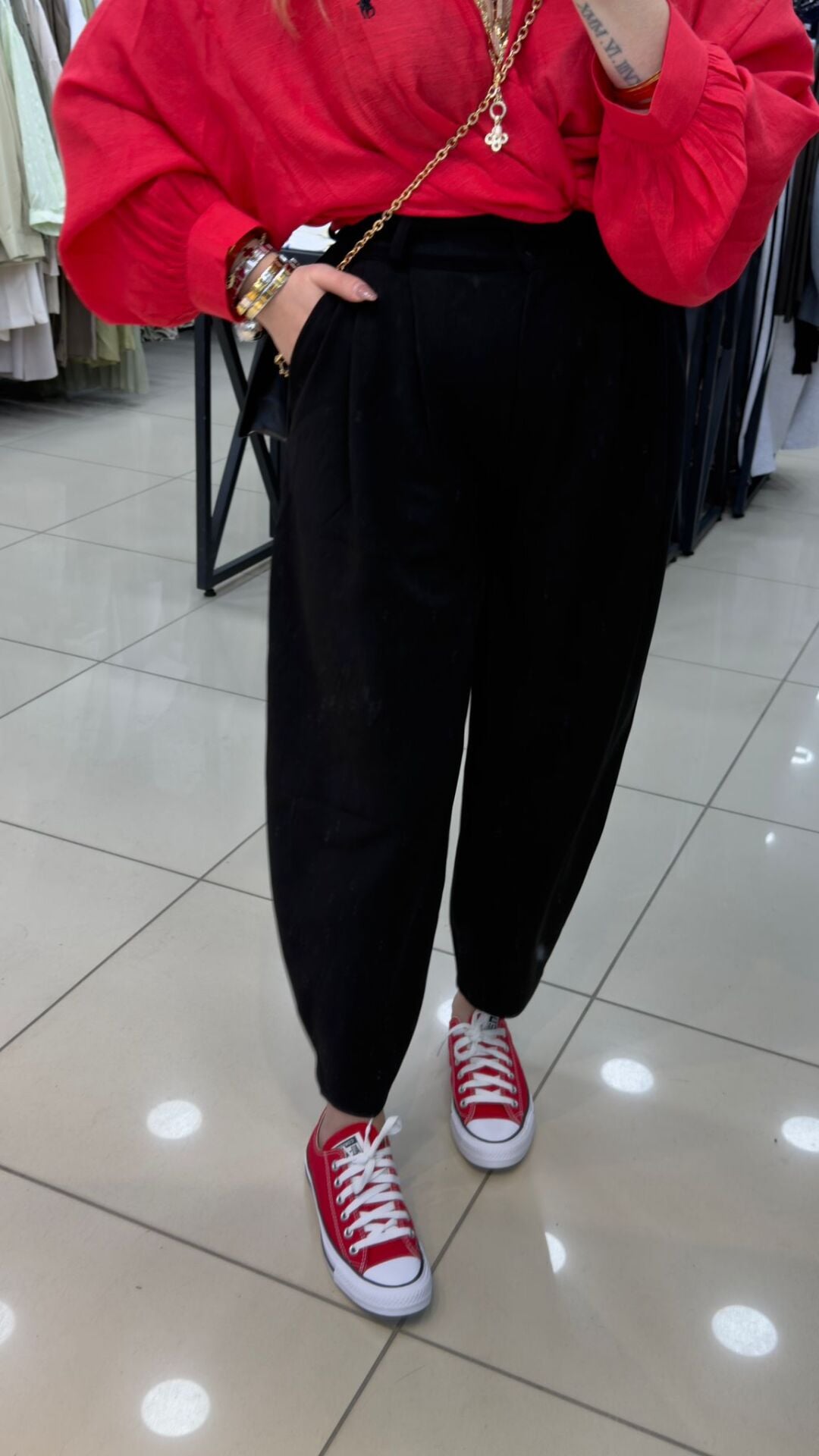 Crep Kumaş Pantolon