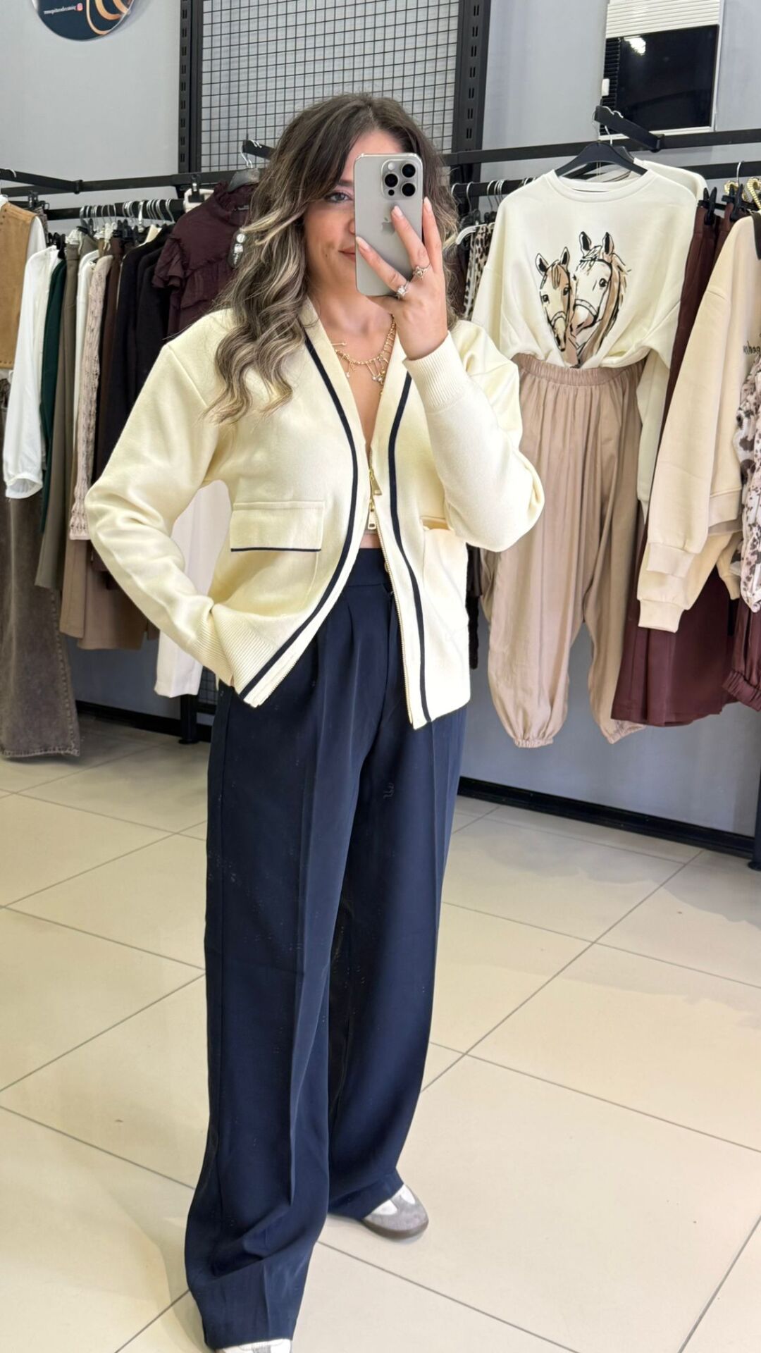 Premium Trıko Çift Fermuarlı