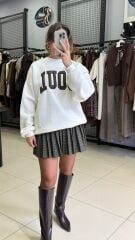 İçi Şort Astarlı Piliseli Etek