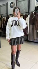 İçi Şort Astarlı Piliseli Etek