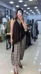 Dantel Detaylı Tasarım Yelek