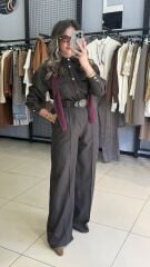 Marka Model Jean Takım-Kahve