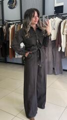 Marka Model Jean Takım-Kahve