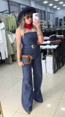 Denim Kot Büstıyer