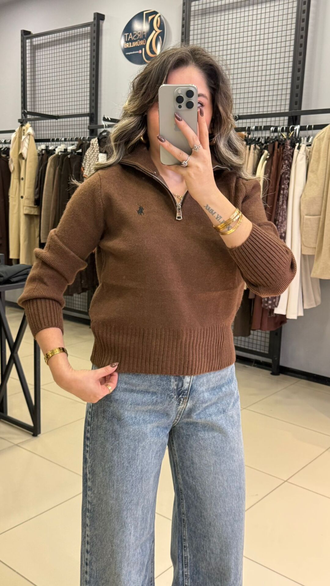 Marka Model Fermuarlı Kazak