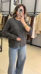 Marka Model Premıum Hırka-GRİ