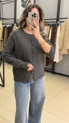 Marka Model Premıum Hırka-GRİ