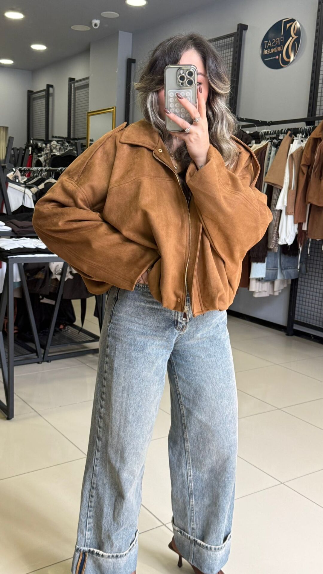 Marka Model Süet Ceket