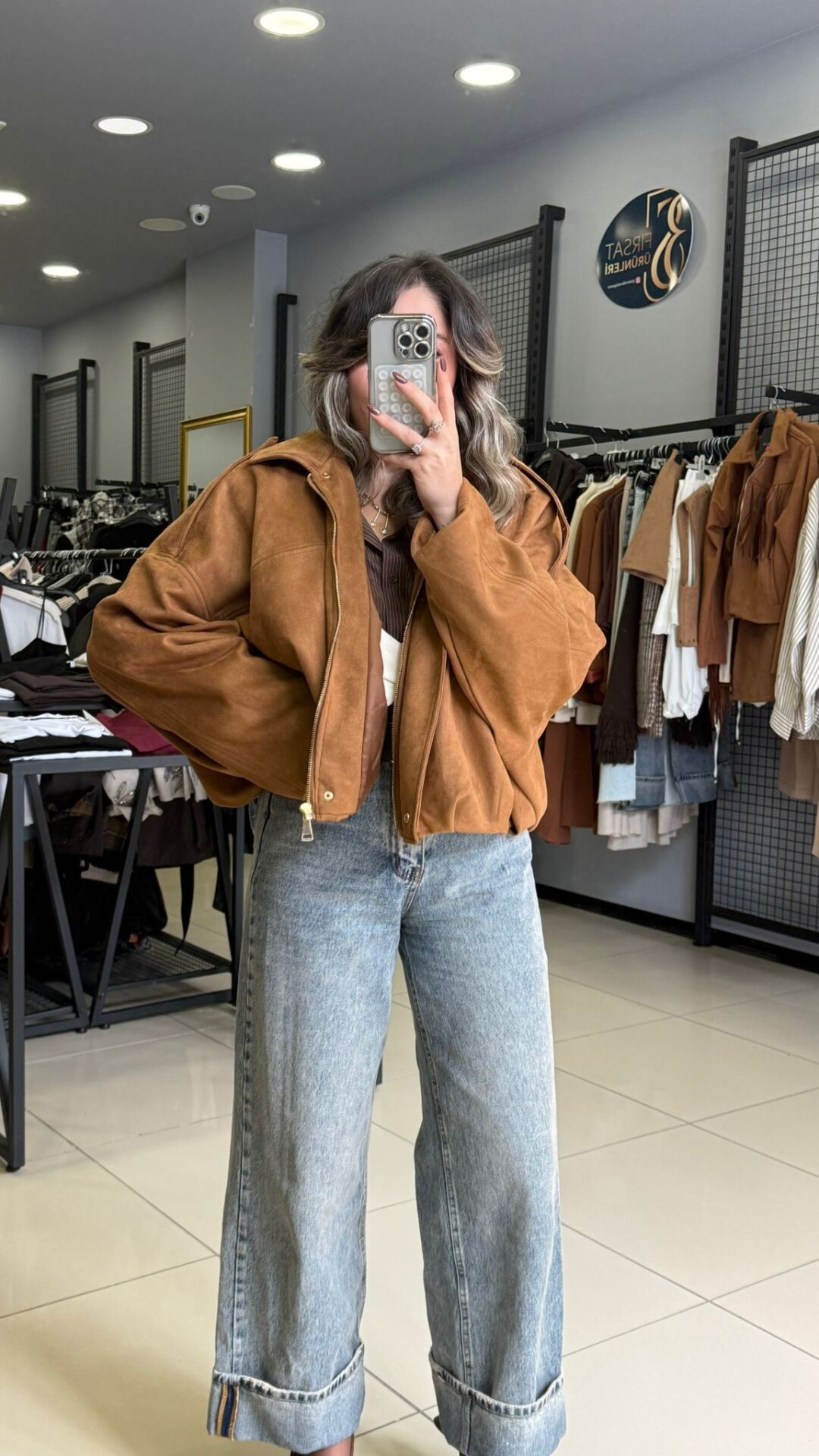 Marka Model Süet Ceket