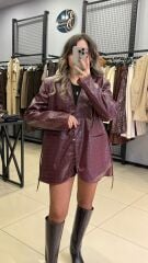 Marka Model İçi Astarlı Deri Ceket