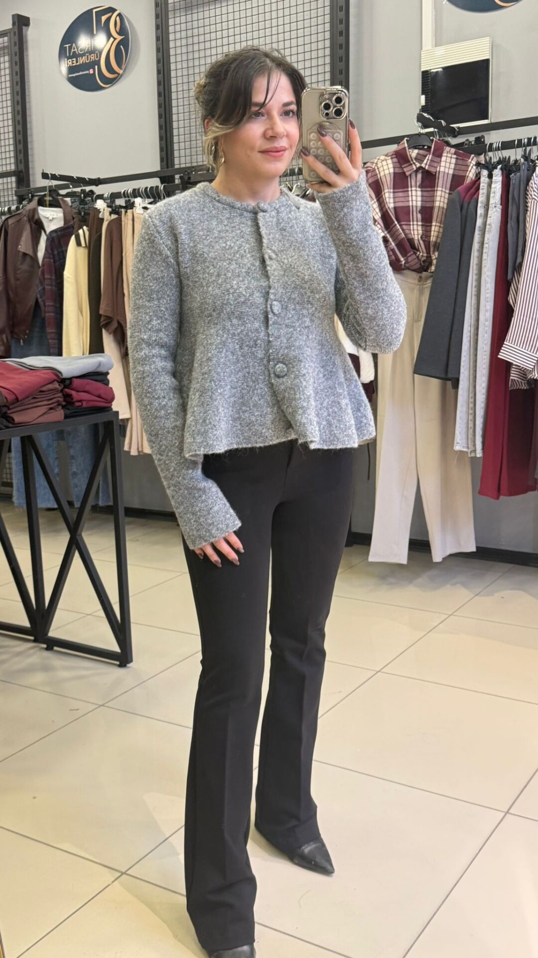 Dilvin Peplum Bluz