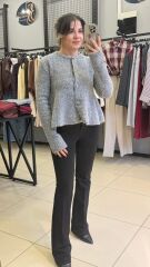 Dilvin Peplum Bluz