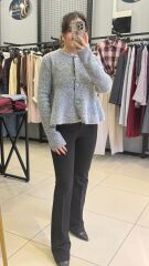 Dilvin Peplum Bluz