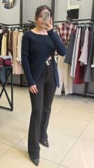 Tasarım Kazak-LACİVERT