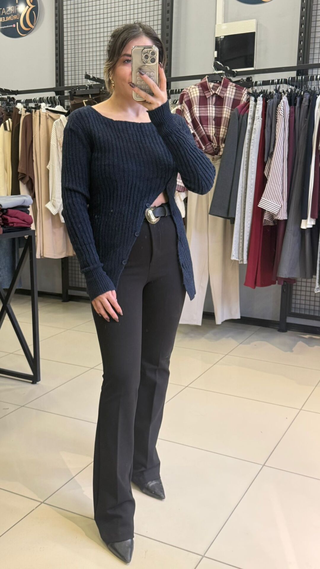 Tasarım Kazak-LACİVERT