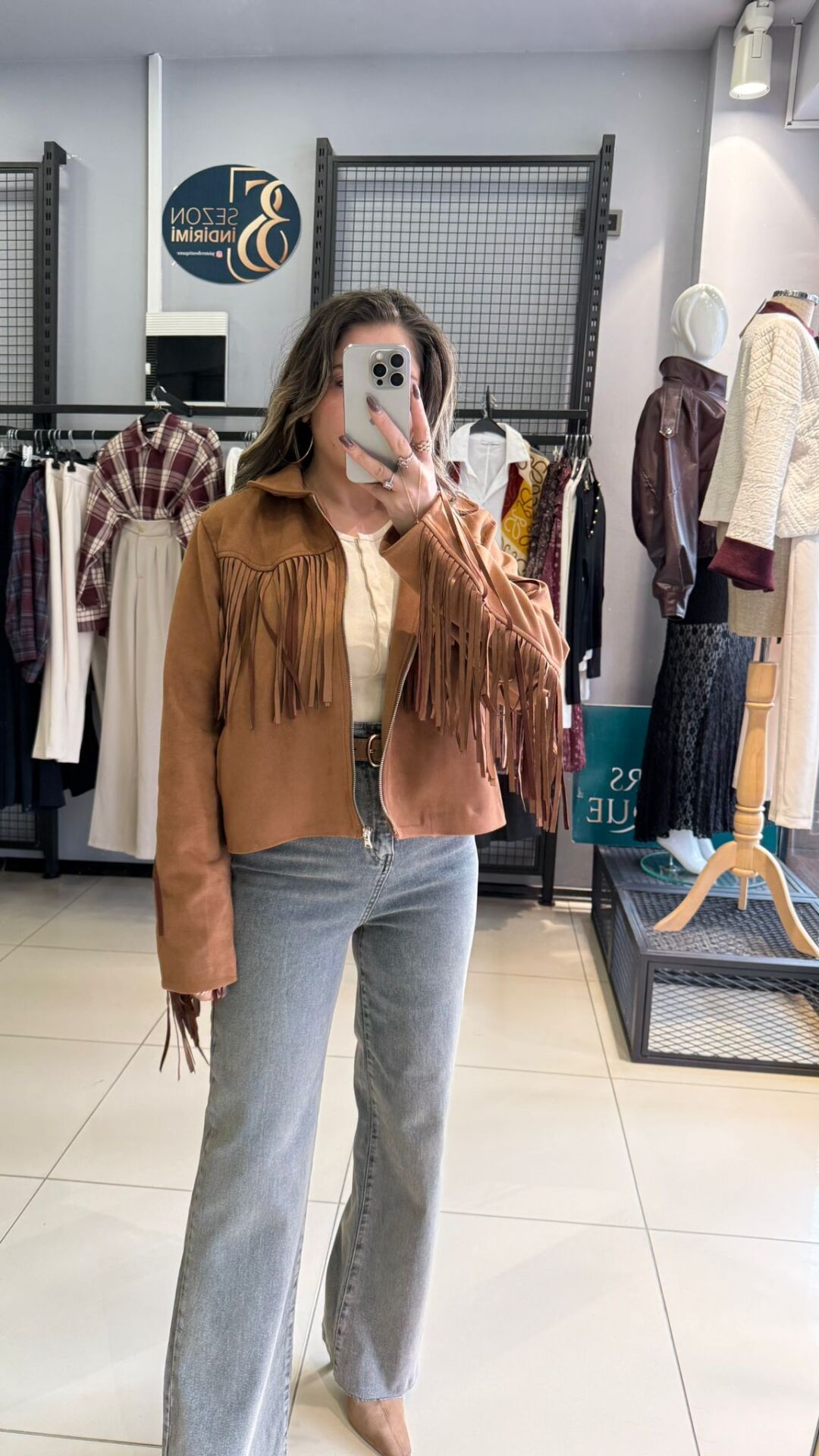 Bohem Püsküllü Ceket